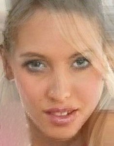 Andi and Isabel morphed.