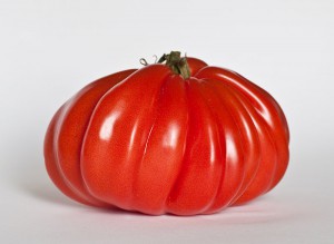 Beefsteak tomato, food play, guided masturbation